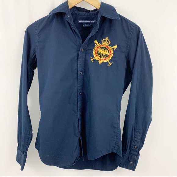 Ralph Lauren Tops - Ralph Lauren Sport Fitted Oxford Shirt 4